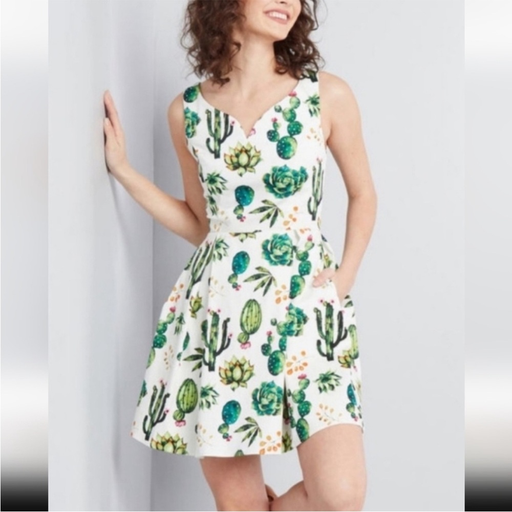 Modcloth Cactus Mini Dress